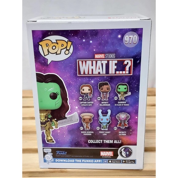 Funko POP! Marvel Gamora #970 What if...? Vinyl Figurine - Picture 2 of 2